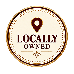 locally owned badge